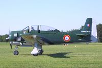 F-AZKG @ LFFQ - North American T-28A Fennec (Trojan) at the Meeting Aerien 2012, La-Ferte-Alais - by Ingo Warnecke