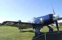 F-AZXJ @ LFFQ - Hawker Sea Fury FB11 at the Meeting Aerien 2012, La-Ferte-Alais - by Ingo Warnecke