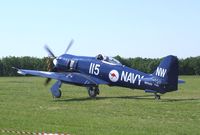 F-AZXJ @ LFFQ - Hawker Sea Fury FB11 at the Meeting Aerien 2012, La-Ferte-Alais - by Ingo Warnecke