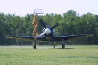 F-AZXJ @ LFFQ - Hawker Sea Fury FB11 at the Meeting Aerien 2012, La-Ferte-Alais - by Ingo Warnecke