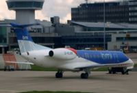 G-RJXK @ EGCC - Taxied past this EMB 135 on our way to T2 - by Guitarist