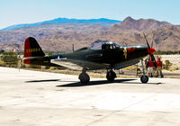 N163BP @ PSP - Taxiing at Palm Springs Air Museum