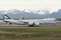 B-LJG @ PANC - Cathay Pacific Boeing 747-8