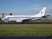 OK-XGB @ LFPG - C/N 2317, now in retro livery, although in blue finish