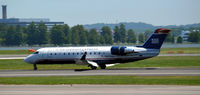 N469AW @ KDCA - Landing DCA - by Ronald Barker