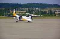 C-GNON @ PIT - Taxiing to gate at PIT.