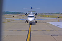 N689CA @ PIT - #2 for take-off at PIT.