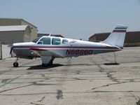 N6886Q @ CNO - Parked south of the paintshop - by Helicopterfriend
