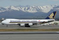 9V-SFM @ PANC - Singapore Airlines Boeing 747-400 - by Dietmar Schreiber - VAP