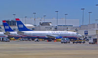 N530AU @ CLT - At the gate at CLT - by Murat Tanyel