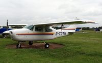 G-TOTN @ EGLD - Ex: N732PV > OO-CNJ > G-BVZM > G-TOTN - Originally owned to, Zone Travel Ltd in February 1995 as G-BVZM. Currently owned to, Quay Financial Strategies Ltd since May 2009 as G-TOTN. - by Clive Glaister