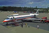 N699AE @ NAS - Passengers disembarking at NAS