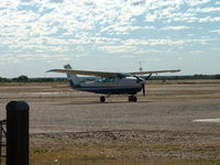 VH-FWN - At Hughenden Airport, Queensland, Australia - by Bob Buchanan