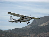 N4937G @ SZP - 1979 Cessna 172N SKYHAWK, Lycoming O-320-H2AD 160 Hp, takeoff climb Rwy 22 - by Doug Robertson