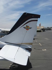 N32182 @ SZP - 1962 Beech 35-B33 DEBONAIR, Continental O-470-K 225 Hp, tail art - by Doug Robertson