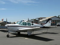 N32182 @ SZP - 1962 Beech 35-B33 DEBONAIR, Continental O-470-K 225 Hp, the O-470-K engine has a particularly good reputation for performance reliability - by Doug Robertson