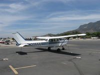 N20556 @ SZP - 1973 Cessna 172M SKYHAWK, Lycoming O-320-E2D 150 Hp - by Doug Robertson