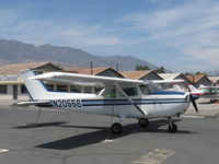 N20556 @ SZP - 1973 Cessna 172M SKYHAWK, Lycoming O-320-E2D 150 Hp - by Doug Robertson