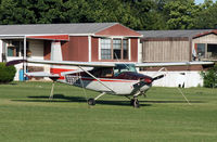 N9979B - It's not everyday you see a 1957 Skylane parked in front of someone's house! - by Daniel L. Berek