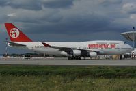 EC-KXN @ LHBP - Pulmantur Air Boeing 747-400 - by Dietmar Schreiber - VAP