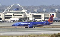 N814SY @ KLAX - Taxiing to gate after arriving at LAX on 25L - by Todd Royer