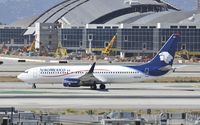 N859AM @ KLAX - Taxiing to gate after arriving at LAX on 25L - by Todd Royer