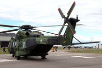 NH-207 @ ESCF - NH-90 transport helicopter of the Finnish Army at Malmen air base in Sweden. - by Henk van Capelle
