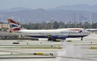 G-CIVE @ KLAX - Taxiing to gate at LAX - by Todd Royer