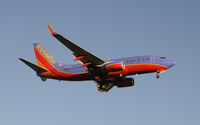 N298WN @ KLAX - Arriving at LAX on 24R - by Todd Royer