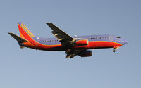 N664WN @ KLAX - Arriving at LAX on 24R - by Todd Royer