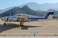 F-GBPK @ LFKC - Parking - by BTT