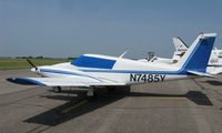 N7485Y @ KAXN - Piper PA-30 Twin Commanche on the line. - by Kreg Anderson