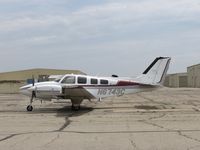 N6743C @ CNO - Parked south of the paint shop - by Helicopterfriend