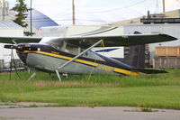 C-FQST @ CYYC - 1961 Cessna 180D, c/n: 18050994 at Calgary