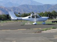 N51514 @ POC - Taxiing back for take off - by Helicopterfriend