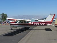 N7972V @ POC - Parked in transient parking - by Helicopterfriend