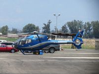 N123PD @ CNO - Parked on the southside - by Helicopterfriend