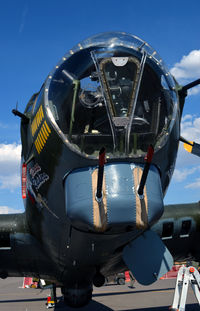 N7227C @ KPUB - Nose turret - by Ronald Barker