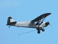 N7271D - Banner plane at the Jersey Shore - by Chick Aymar