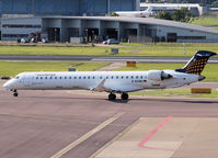 D-ACNU @ EHAM - Taxi to runway 24 of Schiphol Airport - by Willem Göebel