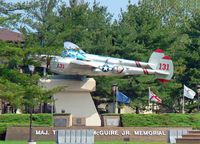 44-53015 @ KWRI - This P-38L has been painted to represent the aircraft flown by Maj. Thomas McGuire, in whose name McGuire AFB is named. - by Daniel L. Berek