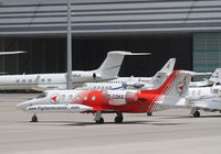 D-COKE @ LOWW - Flight Ambulance International Learjet 35