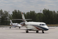 YR-TII @ LOWW - Tiriac Air Gulfstream 200 - by Thomas Ranner