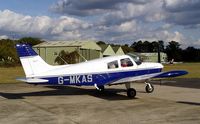 G-MKAS @ EGLD - Ex: OY-BGV > G-BKVR > G-MKAS - Originally owned to, Aviamar Ltd in October 1983 as G-BKVR. Currently owned to, MK Aero Support Ltd since April 1998 as G-MKAS.