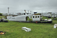 C-FMOL @ CYBW - Remains of 1971 Dehavilland DHC-6 SERIES 300, c/n: 303 - ex CAF13801 - by Terry Fletcher