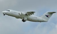 OY-RCD @ EGSH - Taking off following the second visit of the day. - by keithnewsome