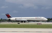 N930DL @ KPBI - MD-88 - by Mark Pasqualino