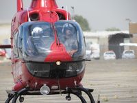 N36RX @ POC - Getting ready to start up and go back to home station at Cable (CCB) - by Helicopterfriend
