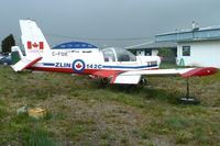 C-FQIE @ CYBW - 1993 Zlin Z 142C, c/n: 0552