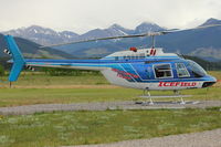 C-GHPO @ CFE7 - Kananaskis Village Helistop Airport - by Terry Fletcher